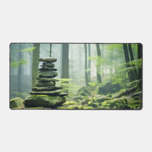 Forêt de galets de roches Tranquille