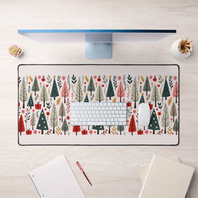 Forêt de sapins de Noël fantaisistes (Bureau 1)