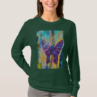 Forêt de T-shirt du papillon de Chrissy de la vie