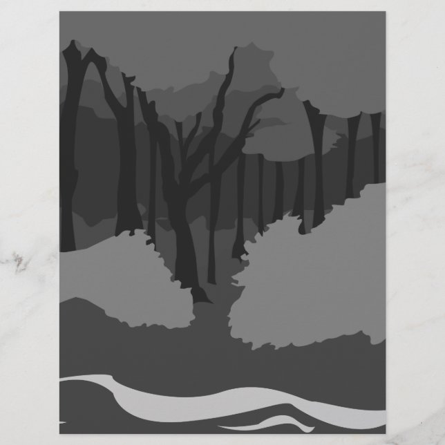 Forêt éffrayante (Devant)