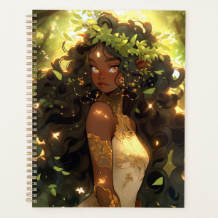 Forêt Elf Africain-Américain Imaginaire Noir Art