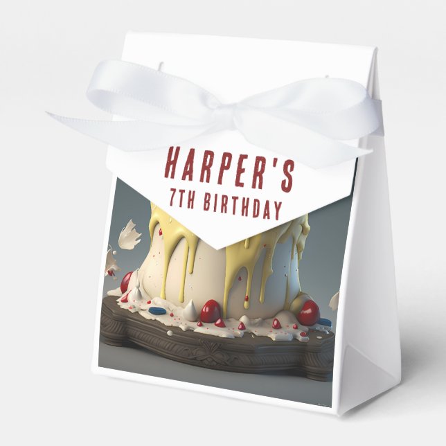 Forêt Enchantée Ballotins Thématiques Avec Nom (Verso)