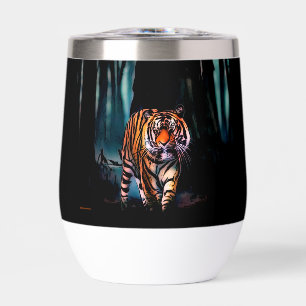 Forêt foncée de Tigre brillant