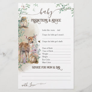 Forêt forestière de forêt végétale jeu de Baby sho