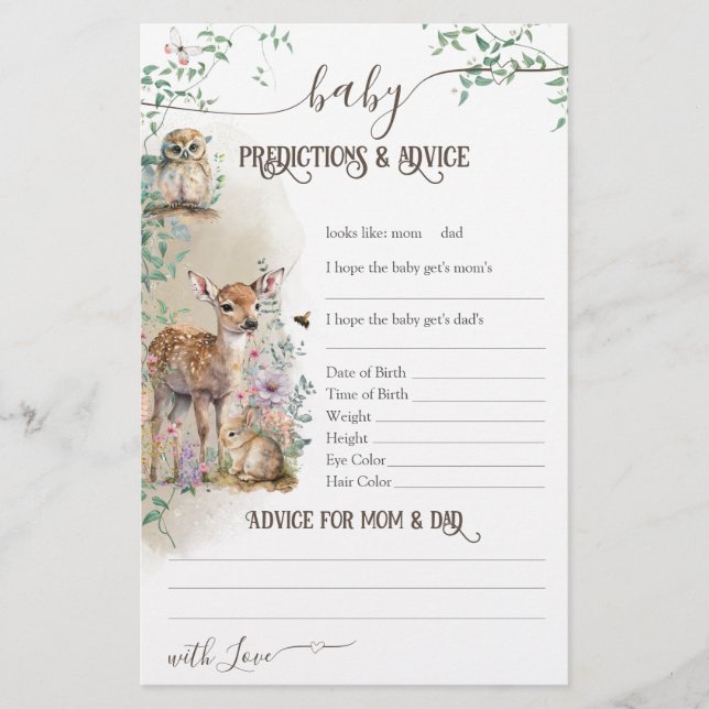 Forêt forestière de forêt végétale jeu de Baby sho (Devant)