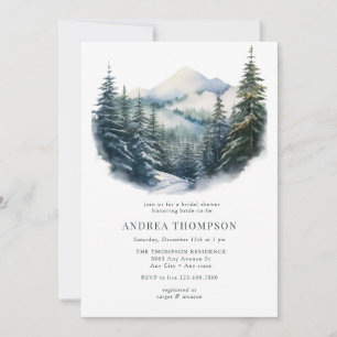 Forêt hivernale   Invitations de forêt