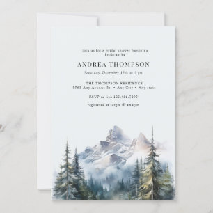 Forêt hivernale   Invitations de la forêt
