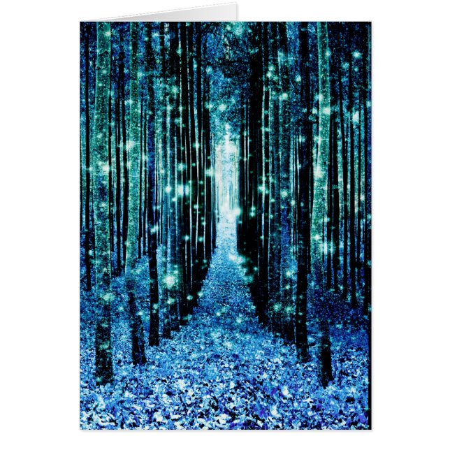 Forêt magique Turquoise Turquoise (Devant)