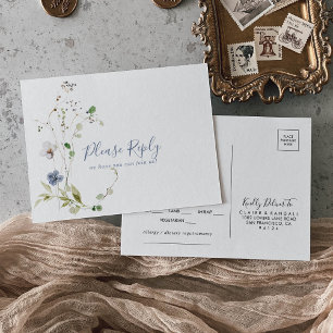 Forêt sauvage Menu Choix RSVP