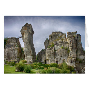 Forêt Teutoburg Externsteine Allemagne