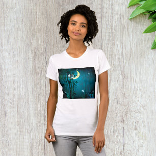 Forêt Tropicale La Nuit T-Shirt Femme