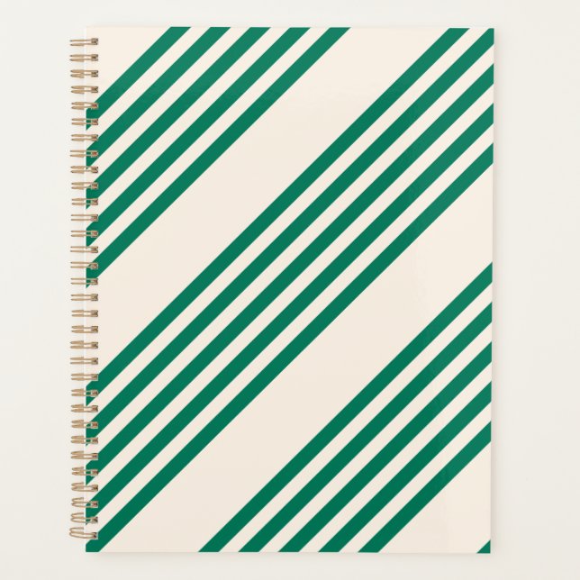 Forêt vert et beige cinq bandes motif (Devant)