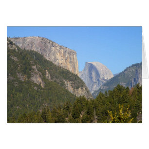 Forêts de Yosemite à demi-dôme