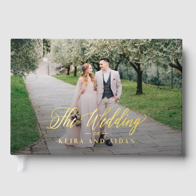 Forever Classic Foil Photo Mariage Livre d'or (Recto)