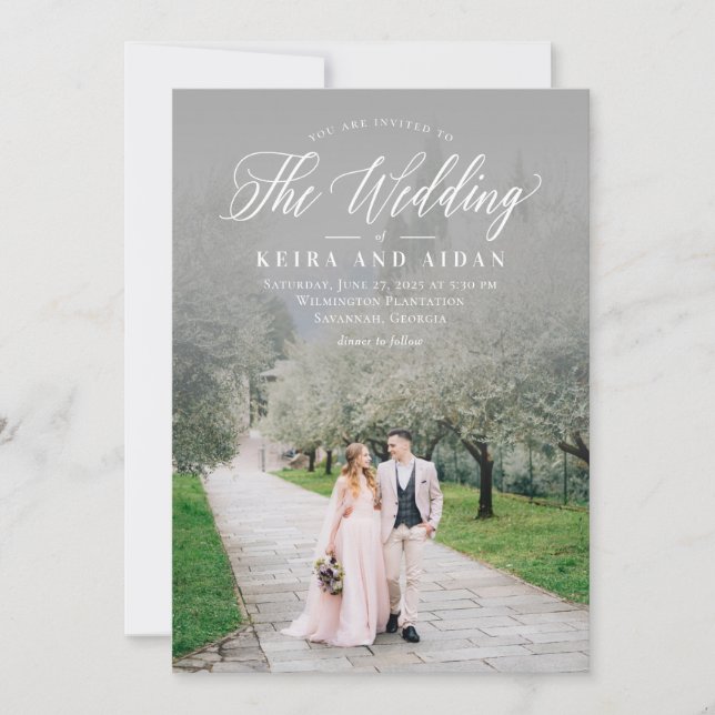 Forever Classic Photo Faire-part de mariage FCL (Devant)