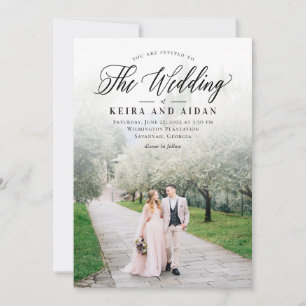 Forever Classic Photo Wedding Invitation FCL