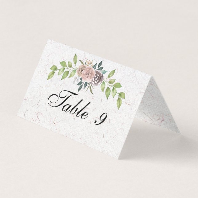 Forever - Deux Coeurs - Une Carte de Table d'Amour (Front)