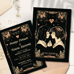 Forever Ensemble Faire-part de mariage Tarot