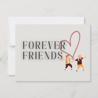 Forever Friends : Carte postale Yoga