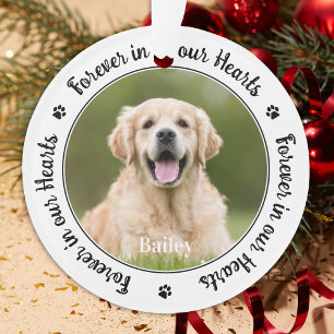 Forever In Our Hearts Custom 2 Photo Pet Memorial