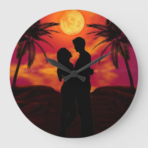 Forever Love Horloge murale