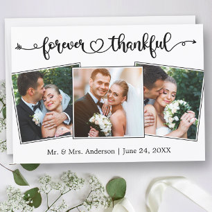 Forever Merci Calligraphie Coeur 3 Mariage photo