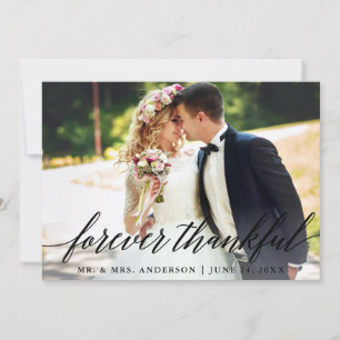 Forever Merci Mariage de calligraphie moderne
