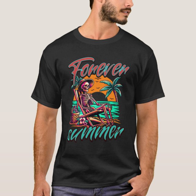 Forever Summer T-Shirt – Endless Sunshine & Summer (Devant)