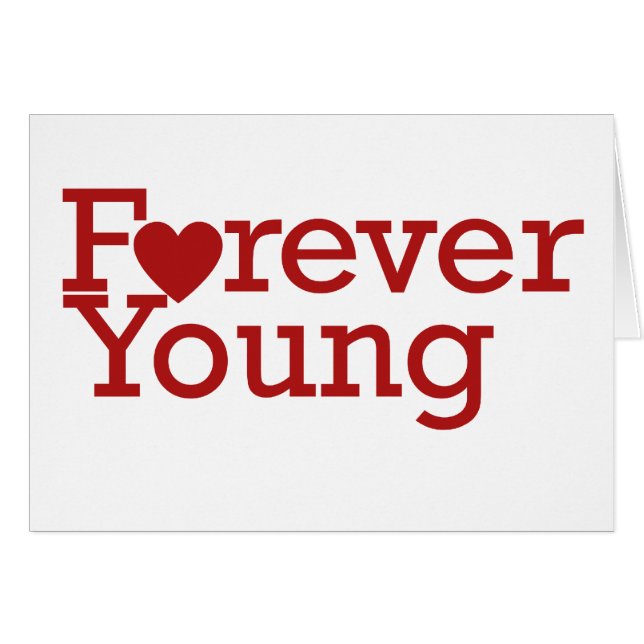 Forever Young (Devant Horizontal)