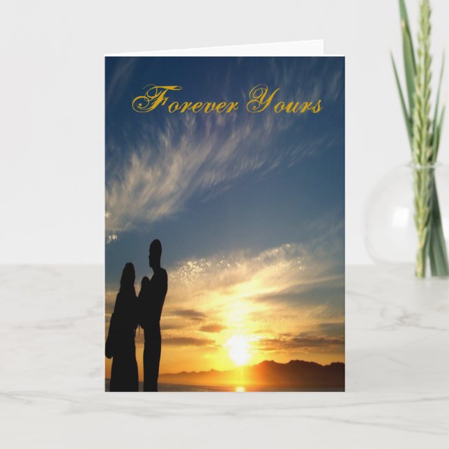 Forever Yours/ Valentine's Day_ Carte (Devant)