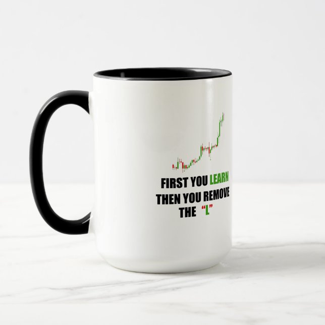 Forex Trader Mindset Mug (Gauche)