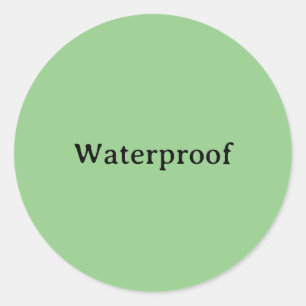 Forfait Water Prosph Gratuit Étiquette Sage Green