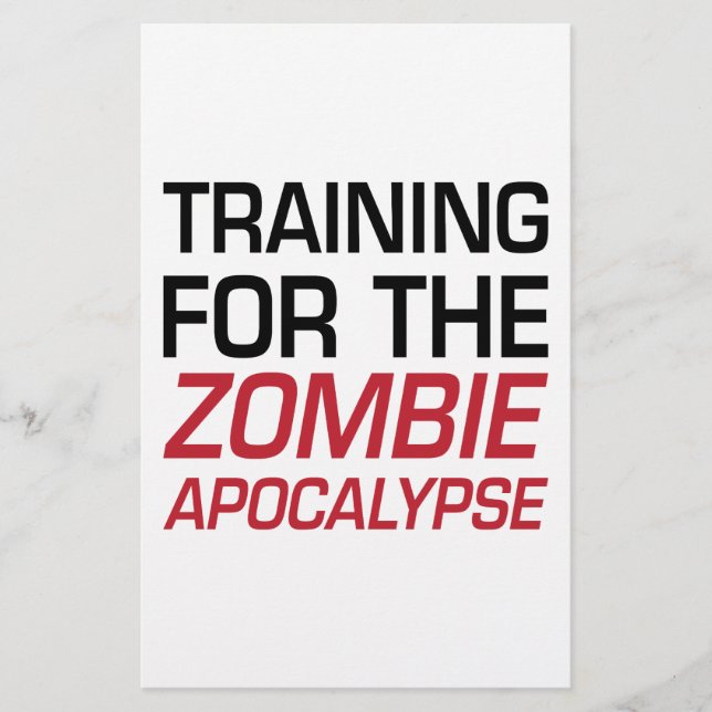 Formation pour l'Apocalypse Zombie (Devant)