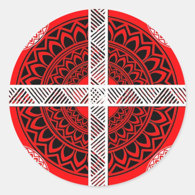 Forme : Autocollants Ronds Classiques Créez des au (Devant)