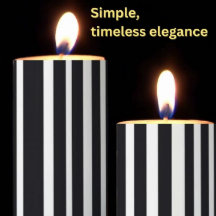 Forme d'art moderne élégante à rayures noires et b