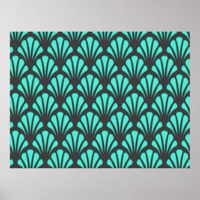 Forme de coquille Art déco (Devant)