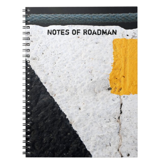 FORME JAUNE Notes du Carnet Roadman (Devant)