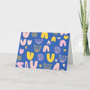 Formes Abstraites colorées Conception de collage e