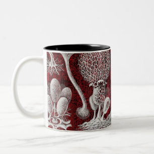 Formes artistiques de la nature Mug à café à deux