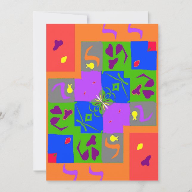 Formes de style Matisse (Devant)