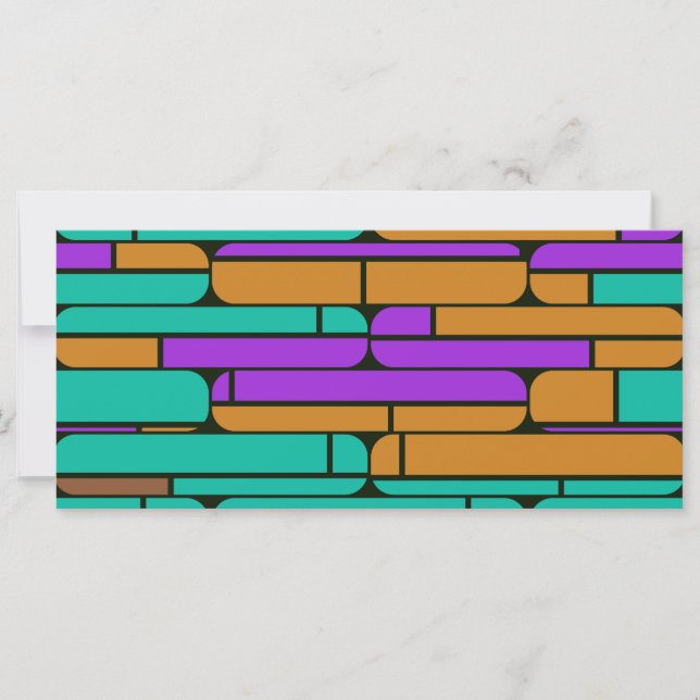 Formes en couleurs rétro (Devant)