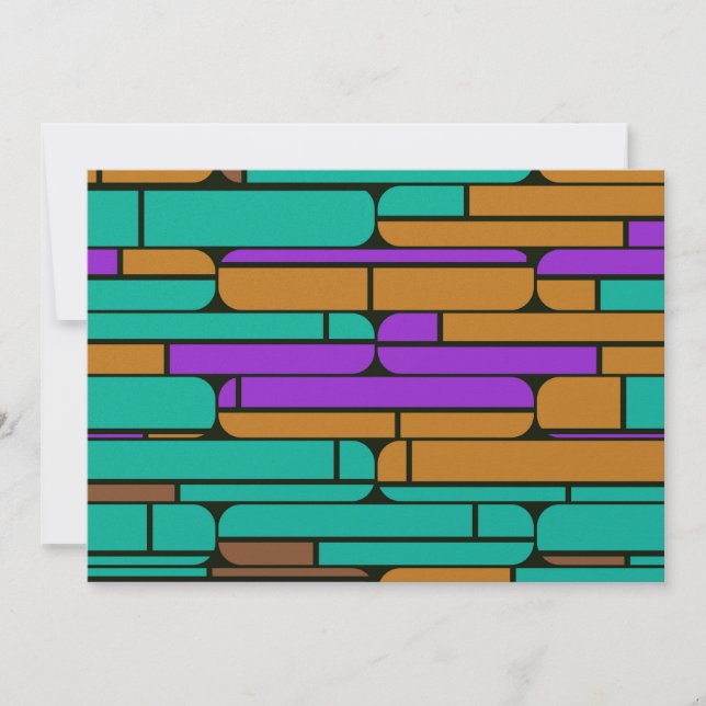 Formes en couleurs rétro (Devant)