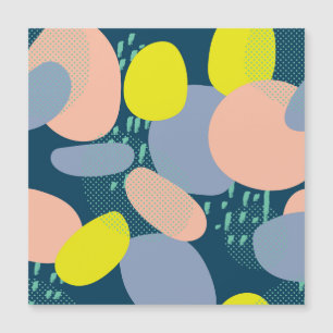 Formes géométriques : style coloré Memphis