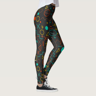 Formes Leggings tout-sur-impression
