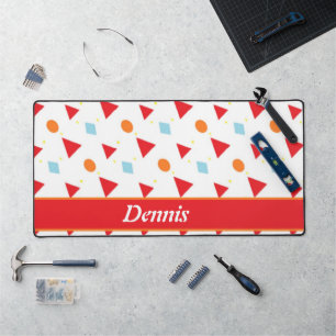 Formes motif sur blanc