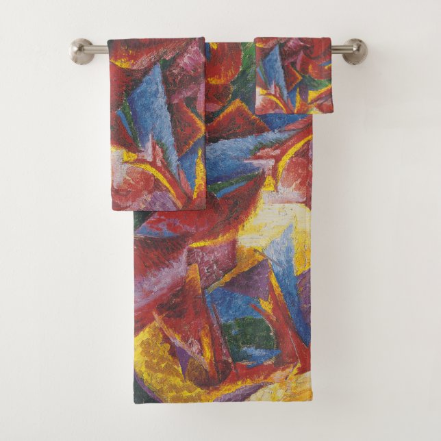 Formes plastiques d'un cheval - Umberto Boccioni (En situation)
