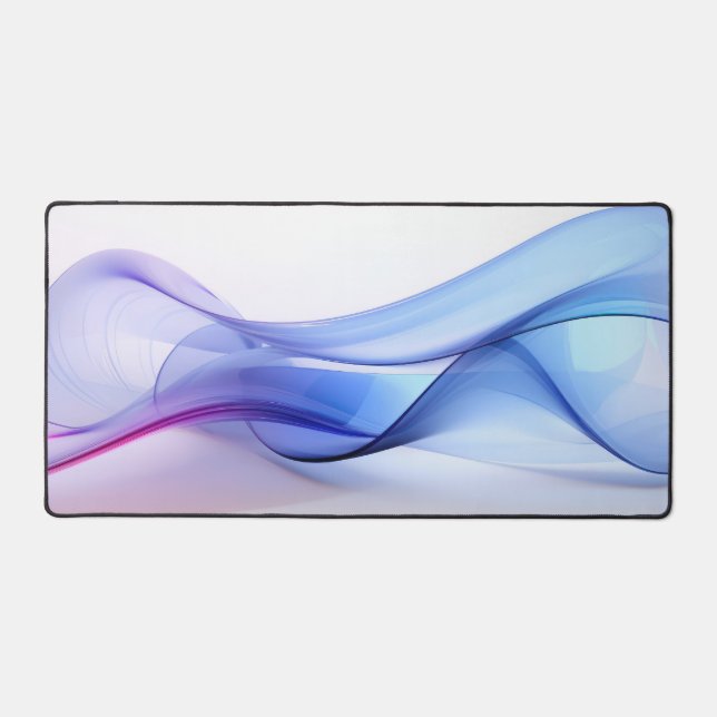 Formes transparentes bleu et lavande (Recto)