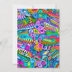 Formes très colorées et abstraites art 9
