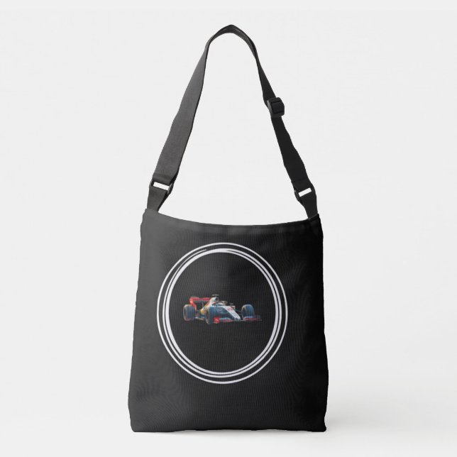 Formula Racing Crossbody Tote Bag (Devant)