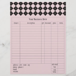 Formulaire de commande de Jacquard rose